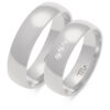 Obrączki Klasyczne z 3 Kamieniami 4,5mm