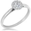 WK-23-DN-DN-B Pierścionek z Diamentami Naturalnymi 0,33ct