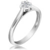 Pierścionek z Diamentem Naturalnym 0,07ct